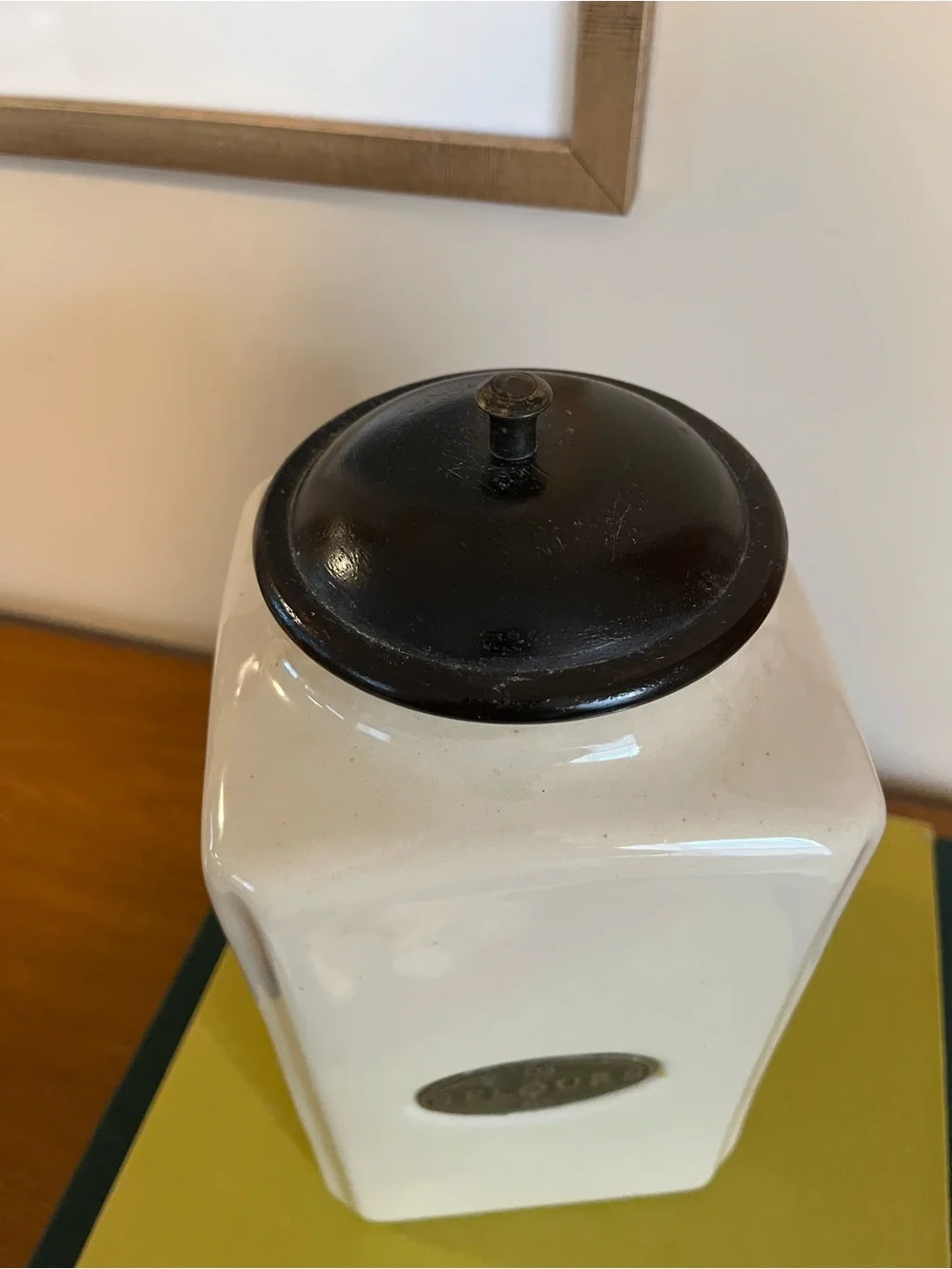 Ceramic Flour Canister